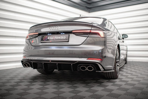 Takapuskurin sivulipat Audi S5 Coupe / Sportback F5-2