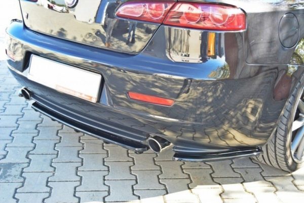 Rear Splitter ALFA ROMEO 159 (w/ vertical bars)-2