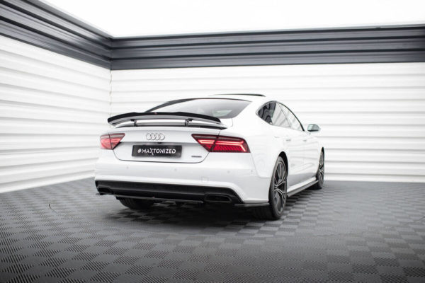 Takapuskurin lippa AUDI A7 S-LINE (FACELIFT) (w/ vertical bars)-2