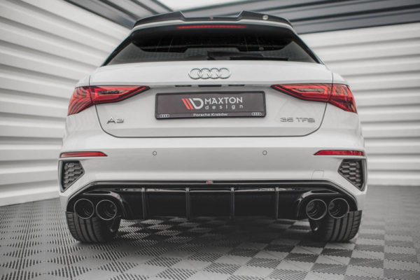 Takahelma + Exhaust Ends Imitation Audi A3 S-Line Sportback 8Y-3