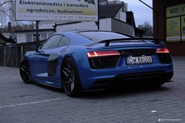 Sivuhelman siivekkeet Audi R8 Mk.2-3