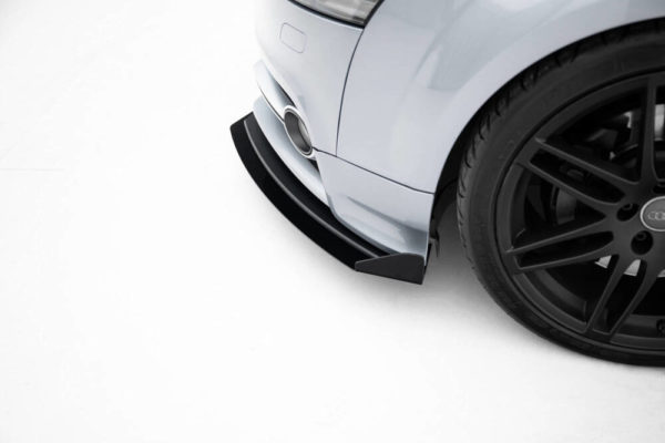 Street Pro Front Splitter + Flaps Audi TT S / TT S-Line 8J Facelift-3