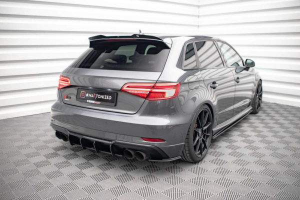 Street Pro Takapuskurin sivulipat Audi S3 Sportback 8V Facelift-3