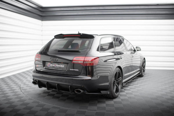 Street Pro Takapuskurin sivulipat + lipat Audi RS6 Avant C6-2