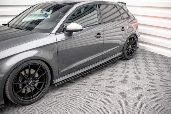 Street Pro Sivuhelman siivekkeet Audi S3 / A3 S-Line Sportback 8V Facelift-3