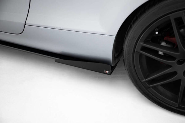 Street Pro Side Skirts Diffusers + Flaps Audi TT S / TT S-Line 8J Facelift-2